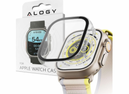 Pouzdro ALOGY ALOGY Smartwatch se sklem pro Apple Watch 7 45mm Black Universal