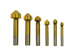 GEKO Sada záhlubníků 6,3-20,5 mm, 6 ks GEKO