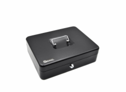 GEKO Schránka na peníze s plastovým pořadačem + 2 klíče, 300x240x90mm GEKO