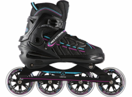 Nils&nbsp;Extreme&nbsp;Rollers&nbsp;on&nbsp;1128&nbsp;Rekreační&nbsp;regulované&nbsp;černé&nbsp;35-38
