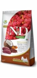Farmina FARMINA N&D QUINOA PSA KŮŽE & Srst, Zvěřina, KOKOS DOSPĚLÝ MINI 2,5kg