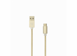 Sbox USB->Type-C M/M 1.5m CTYPE-1.5G golden kiwi gold