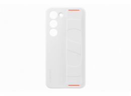 Samsung Silikonový zadní kryt s poutkem pro Samsung Galaxy S23+ White