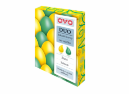 Barvy na vajíčka OVO DUO 2 x 20 ml (zelená, žlutá)