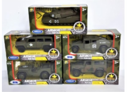 Welly Action Force Vojenská vozidla 12 cm (130-89190)