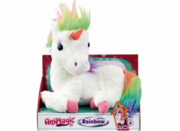 Goliath maskot Animagic Rainbow My Glowing Unicorn bílý (256301)