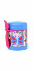 Přeskočit hop Children s Thermos Zoo Butterfly 0,325 l stříbrná modrá
