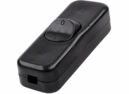 Černá&nbsp;černá&nbsp;3A/250V&nbsp;konektor&nbsp;konektoru&nbsp;černého&nbsp;přepínače