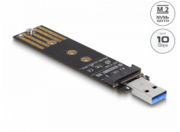 Delock Kombo převodník pro SSD M.2 NVMe PCIe nebo SATA s USB 3.2 Gen 2