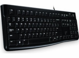 Logitech Logitech K120 Corded Keybed Keyboard USB klávesnice řecká černá