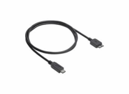 USB USB kabel AKYGA AK-USB-44 USB kabel 1 m USB 3.2 Gen 1 (3.1 Gen 1) USB C Micro-USB B Black