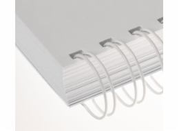 Vázací hřbet RENZ kovový (2/1") A4 průměr 6,9mm bílý 100ks