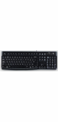 Logitech Logitech K120 Corded Keyboard klávesnice USB klávesnice Qwerty Italská černá