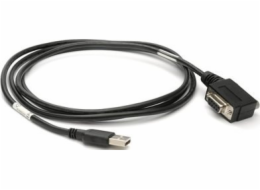 USB USB-A Zebra-D-Sub (VGA) 1,83 m Černý kabel (25-58923-01R)