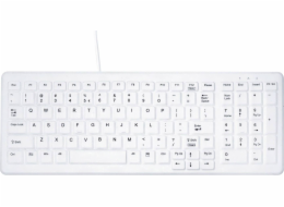 Aktivní&nbsp;klávesnice&nbsp;AK-C7000&nbsp;drátová&nbsp;bílá&nbsp;DE&nbsp;(AK-C7000F-U1-W/GE)
