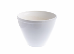 Hrnec Agava 10010003, keramika, V 21 cm, bílý