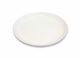 Keramický hrnec talíř 10020007, bílá, O29 cm