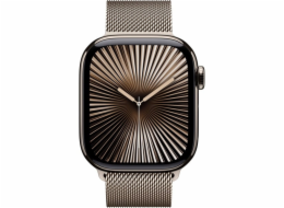 Apple Watch 10 42mm GPS+4G titanový milánský náramek zlatý/zlatý
