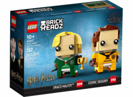 LEGO BRICKHEADZ HARRY POTTER 40617 DRACO MALFOY A CEDRIC DIGGORY