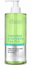 Bielenda Professional Antibacterial & Normalizing Face Tonic Antibakteriální normalizační tonikum na obličej 500 ml