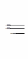 Kabel Jack 3.5mm stereo/2x Cinch 3m KRUGER & MATZ KM0311