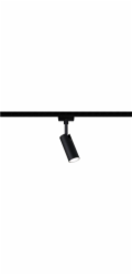 Paulmann URail System Spot Tubo 1x5W Matt Black/Chrome230V Metal 4000K nestmívatelné