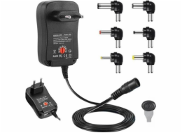 Aptel 30W napájecí adaptér pro notebooky, více zástrček, 1,2 A, 12 V (PLP52A)