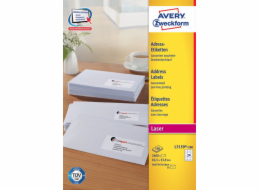 Adresní štítky Avery Zweckform na obálky 63,5 x 33,9 mm (L7159-100)