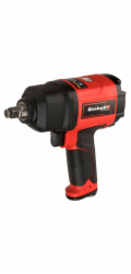 Einhell Druckluft-Schlagschrauber TC-PW 610 (schwarz/rot, Lösemoment 610 Nm, 1/2, inkl. 10 Stecknüsse)