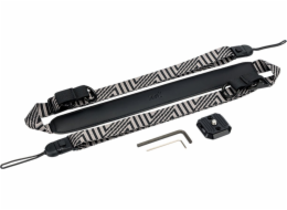Pásek na fotoaparát JJC  QRS-M1 SILVER GRY s destičkou Arca Swiss