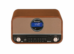 Roadstar, HRA-1782NBT, retro, CD/MP3 přehrávač, FM RDS, bluetooth, LCD dis