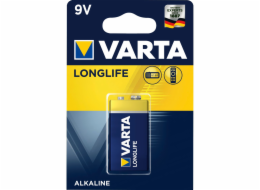 50x1 Varta Longlife Extra 9V- Block 6 LR 61   VPE Masterkarton