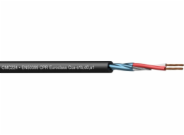 Kabel Procab  CMC224-CCA/3 Mikrofonní kabel - flex 2 x 0,20 mm? - 24 AWG - CPR Euroclass 300 m
