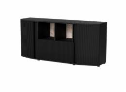 Cama Komoda MICHELLE 178x35-47xV82 černá/dub lesní