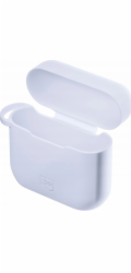 3mk silikonové pouzdro Silicone AirPods Case pro AirPods 3 gen., bílá