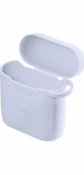 3mk silikonové pouzdro Silicone AirPods Case pro AirPods 2 gen., bílá