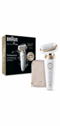 BRAUN Silk-épil 9-011 3D IPL epilátor, mokrý a suchý, bílý, zlatý