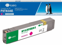 G&G  kompatibilní inkoust / inkoust s F6T82AE, NH-R00973XLM, purpurová, 7000s