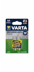 10x2 Varta Rechargeable Accu NiMh 2100 mAh Mignon VPE Innenk.