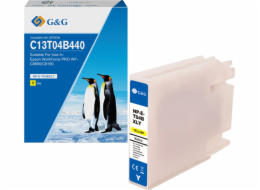 Inkoust / inkoust kompatibilní s G&G s C13T04B440, žlutý, NP-E-T04BXLY-A, pro Epson WF-C81xx, WF-C86xx