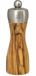 Peugeot Fidji salt mill 20 cm olive wood and stainless steel