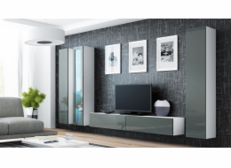 Cama VIGO 2 BI/SZ skřínka do obývacího pokoje Kombinace úložišť