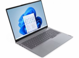 Lenovo ThinkBook 16 Intel Core Ultra 5 125U Laptop 40,6 cm (16") WUXGA 16 GB LPDDR5-SDRAM 512 GB SSD Wi-Fi 6E (802.11ax) Windows 11 Pro Šedá