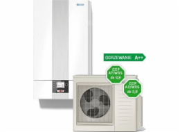 Saunier Duval Balíček systému obnovitelné energie č. 01 - tepelné čerpadlo GeniaAir Split OS HA 12-5 OS 400V + hydraulická věž HA 12-5 STB + SRC 720