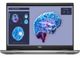 DELL Precision 7680 Intel® Core™ i7 i7-13850HX Mobilní pracovní stanice 40,6 cm (16") Full HD+ 16 GB DDR5-SDRAM 512 GB SSD NVIDIA RTX 2000 Ada Wi-Fi 6E (802.11ax) Windows 11 Pro Šedá