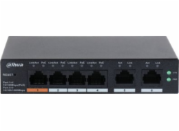 Dahua Technology DH-CS4226-24ET-375 Řízený L2 Gigabit Ethernet (10/100/1000) Podpora napájení po Ethernetu (PoE) Černá