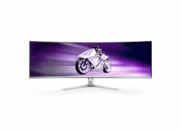 Philips LCD herní 49M2C8900L 48,8" zakřivený QD-OLED/5120x1440@144Hz/0,03ms/1000cd/2xHDMI/DP/4xUSB/USB-C/Repro/HAS/VESA