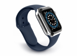 Swissten řemínek pro apple watch silikonový 42 / 44 / 45 / 49 mm modrý