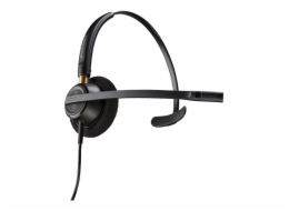 Poly EncorePro 510D - EncorePro 500 series - náhlavní souprava - náhlavní - kabelové - Quick Disconnect - černá - kompatibilní s TAA - Certified for Skype for Business