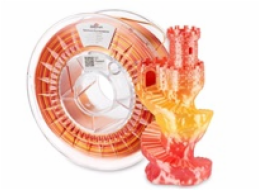 SPECTRUM Tisková struna (filament) PLA SILK RAINBOW 1.75mm FIRE RED 1kg